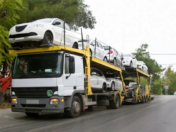 Skylake Solution enclosed car carrier for vehicle transport from Patna